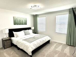6 bedrooms, iron/ironing board, travel cot, free WiFi