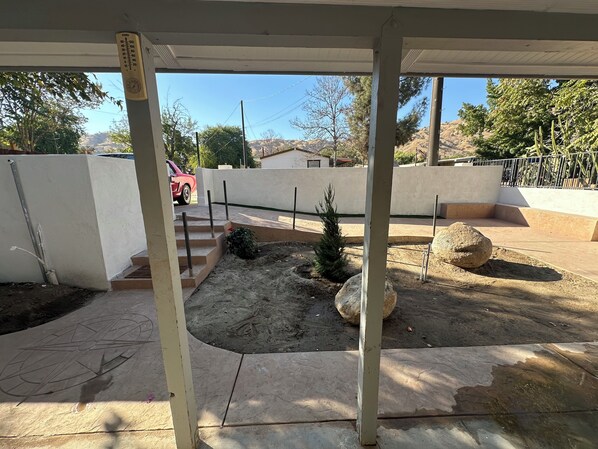 Enceinte de l’hébergement