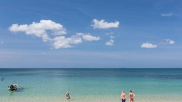 On the beach, beach bar