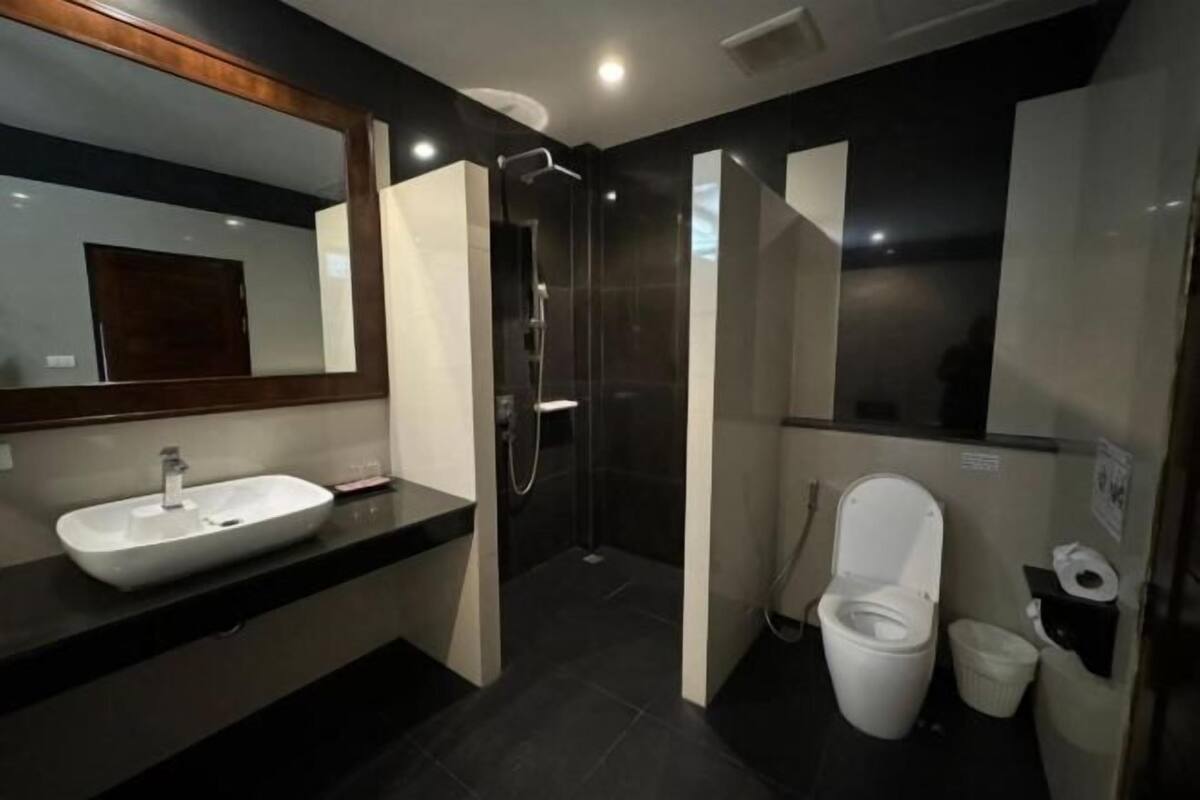 Baño | Regadera, amenidades de baño gratuitas, secadora de cabello, bidet