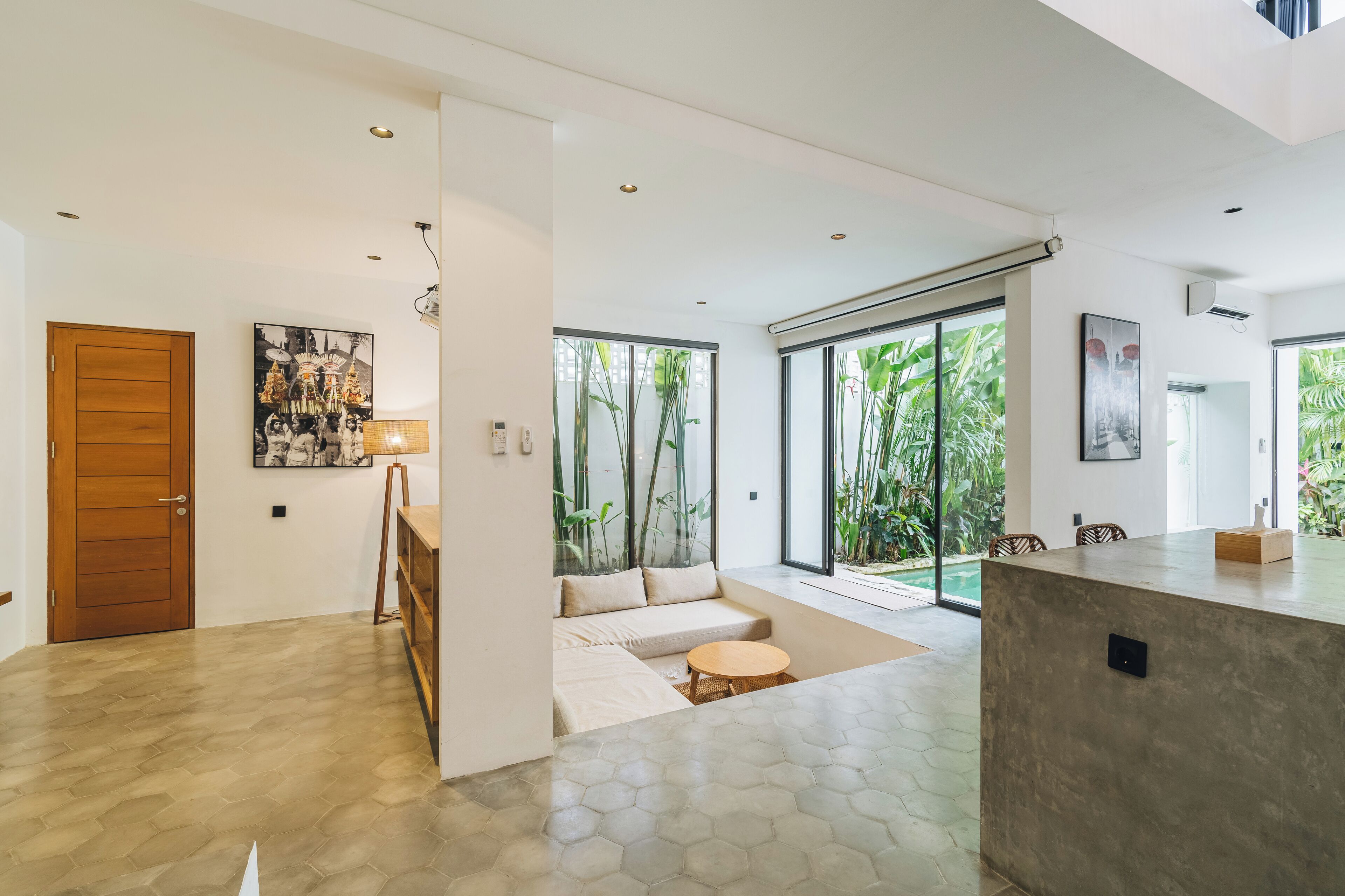 Exclusive Villa | Living area | 43-inch Smart TV with digital channels, Netflix, streaming services