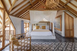 Deluxe Villa, Private Pool, Pool View | 2 bedrooms, premium bedding, in-room safe, desk - Villa Palm Jari 1 by Alfred in Bali (Canggu)