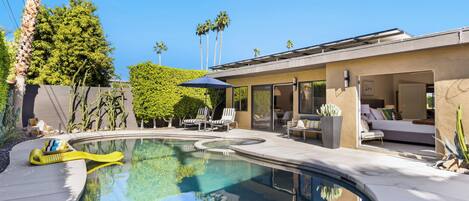 Una piscina climatizada