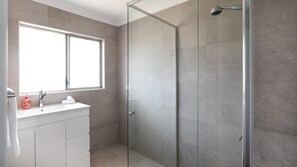 Shower, hair dryer