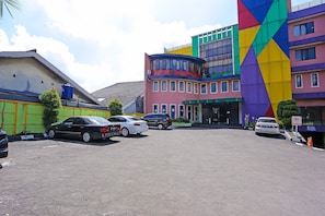 Façade de l’hébergement