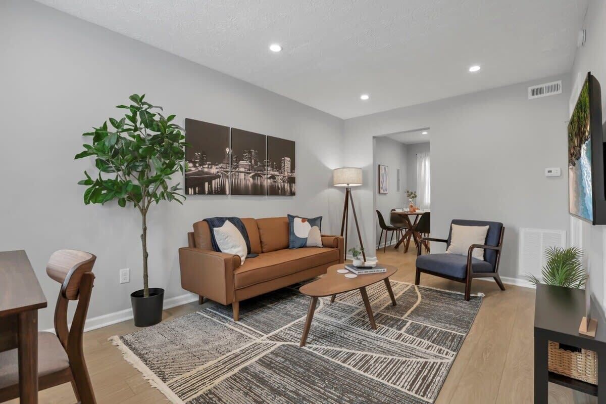 Televisie en een kantoor