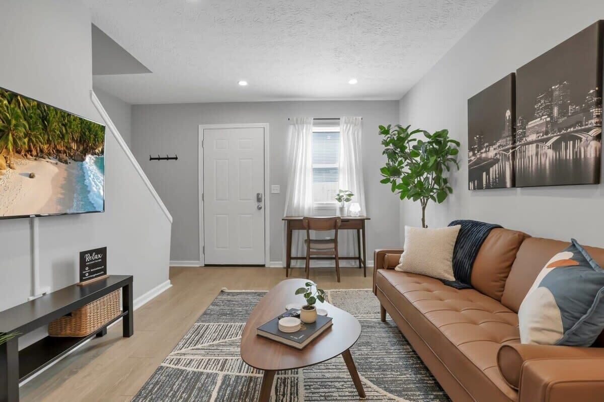 Televisie en een kantoor