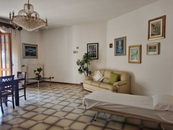 Apartment, 4 Bedrooms, Smoking, Balcony | Living room - Casa Vacanze Nonno Gino Home (Nardò)