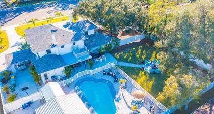 8 Bdrm Mansion 10 Mn To Honeymoon Island Beach