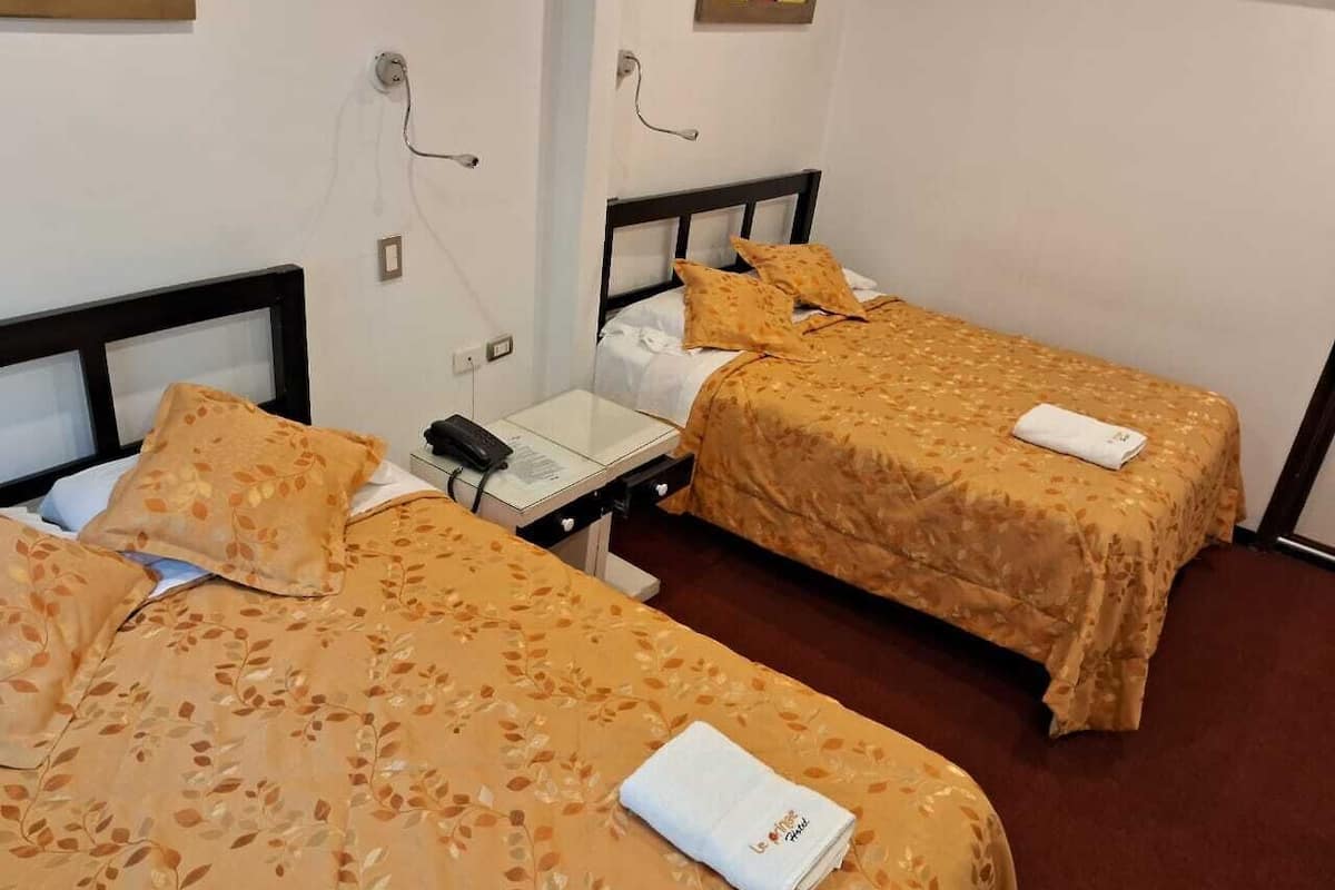 Familie driepersoonskamer | 1 slaapkamer, luxe beddengoed, donzen dekbedden