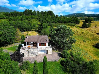 Villa with Panoramic View of Bobbio & Val Trebbia