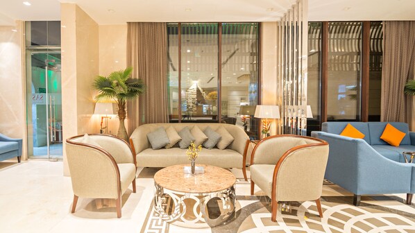 Lobby sitting area