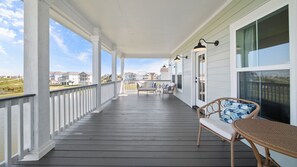 Terrace/patio - Brand New Custom Beach House (Galveston)