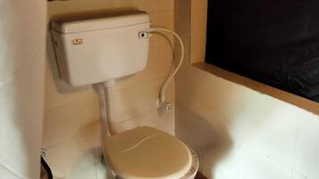 Douche, savon, papier toilette