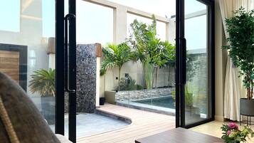 Executive villa, 1 queensize bed | Gratis wifi, beddengoed