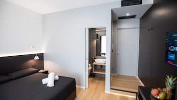 Premium bedding, memory-foam beds, free minibar items, in-room safe