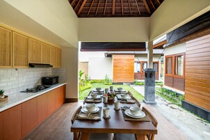 Two Bedrooms Villa with Private Jacuzzi | Private kitchen | Electric kettle
