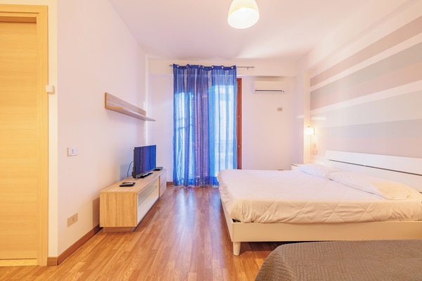 Superior Studio | Premium bedding, down comforters, memory foam beds, laptop workspace