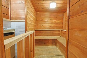 公寓客房, 1 張特大雙人床和 1 張沙發床 (Wild Irishman 2 bed 2 bath retreat WI) | 三溫暖 | 三溫暖烤箱