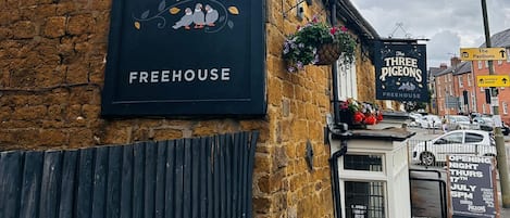 Entrada de l'allotjament