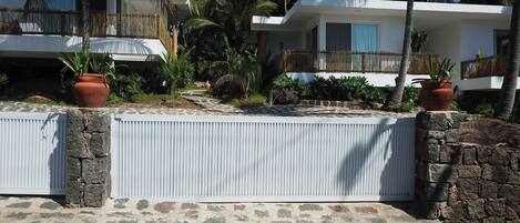 Majoituspaikan julkisivu