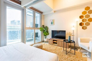 Appartement | 1 chambre, Wi-Fi gratuit, draps fournis