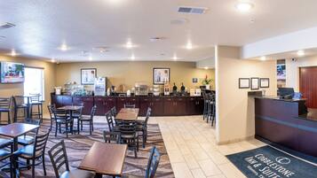 Free daily full breakfast