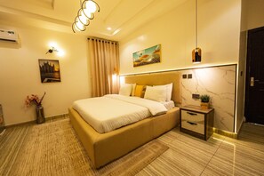 1 bedroom, WiFi, bed sheets - Cozy Leisure 4Bed Duplex Jahi, Abuja (Abuja)