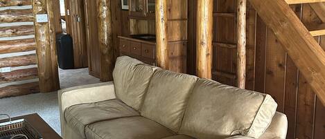 TV connectée, cheminée