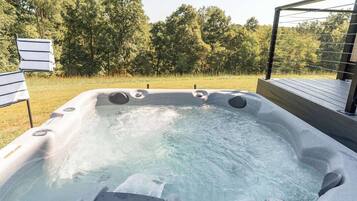 Baignoire à remous extérieure