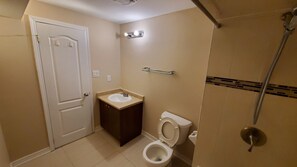 Shower, towels, soap, shampoo - Beautiful basement in friendly neighbourhood (Brampton)