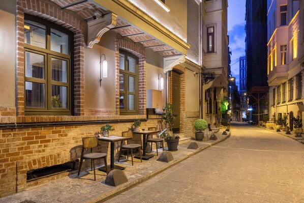 Façade de l’hébergement