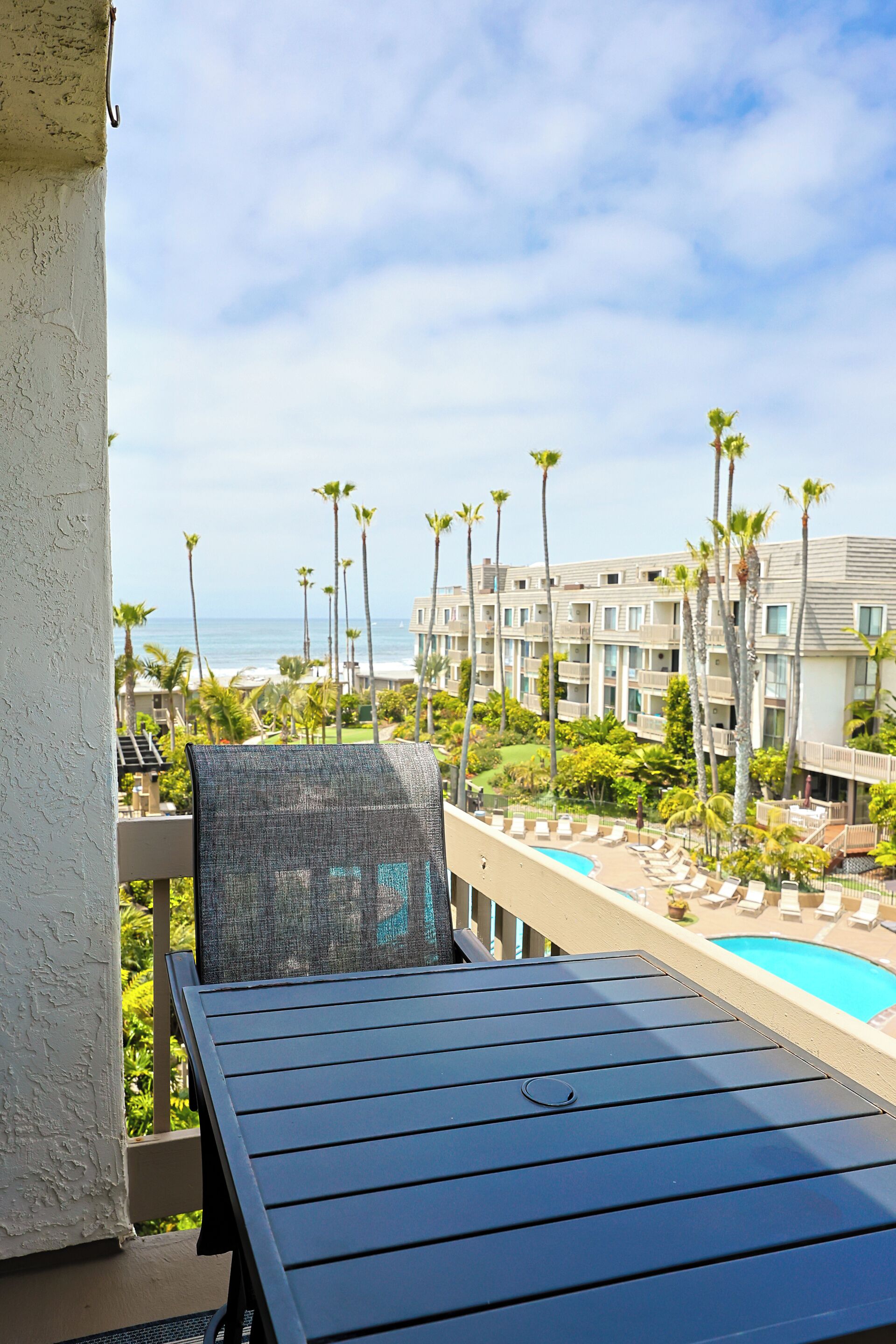 Lägenhet - flera sängar - balkong - utsikt mot trädgården (C313 Aqua Oasis) | Boendeområde