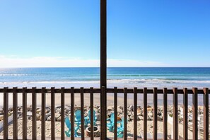 Lägenhet - flera sängar - balkong - havsutsikt (1025B) | Strand | På stranden