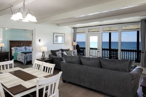 Condo, Multiple Beds, Balcony, Garden View (1025A Beachfront Retreat A) | Living area