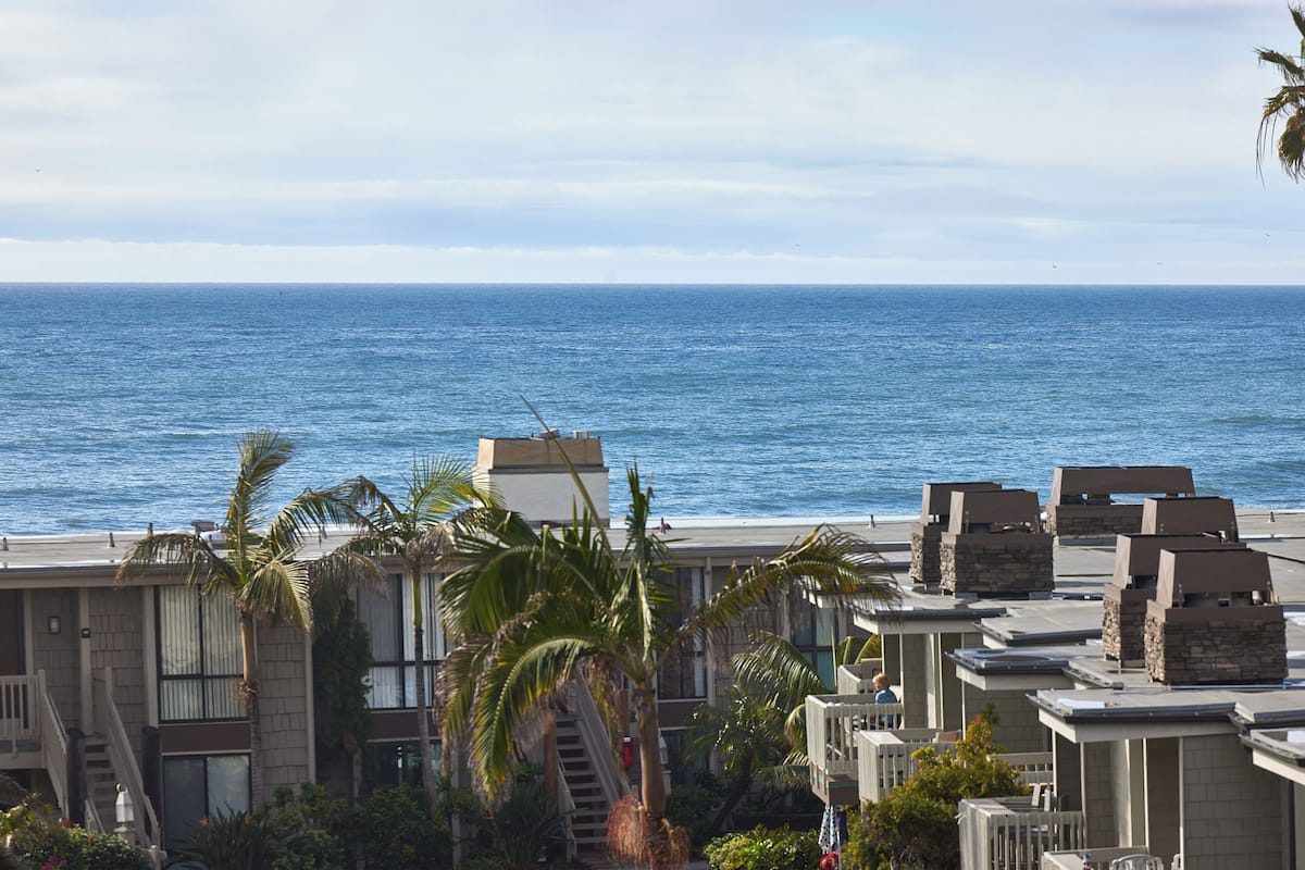 Vista a la playa o al mar