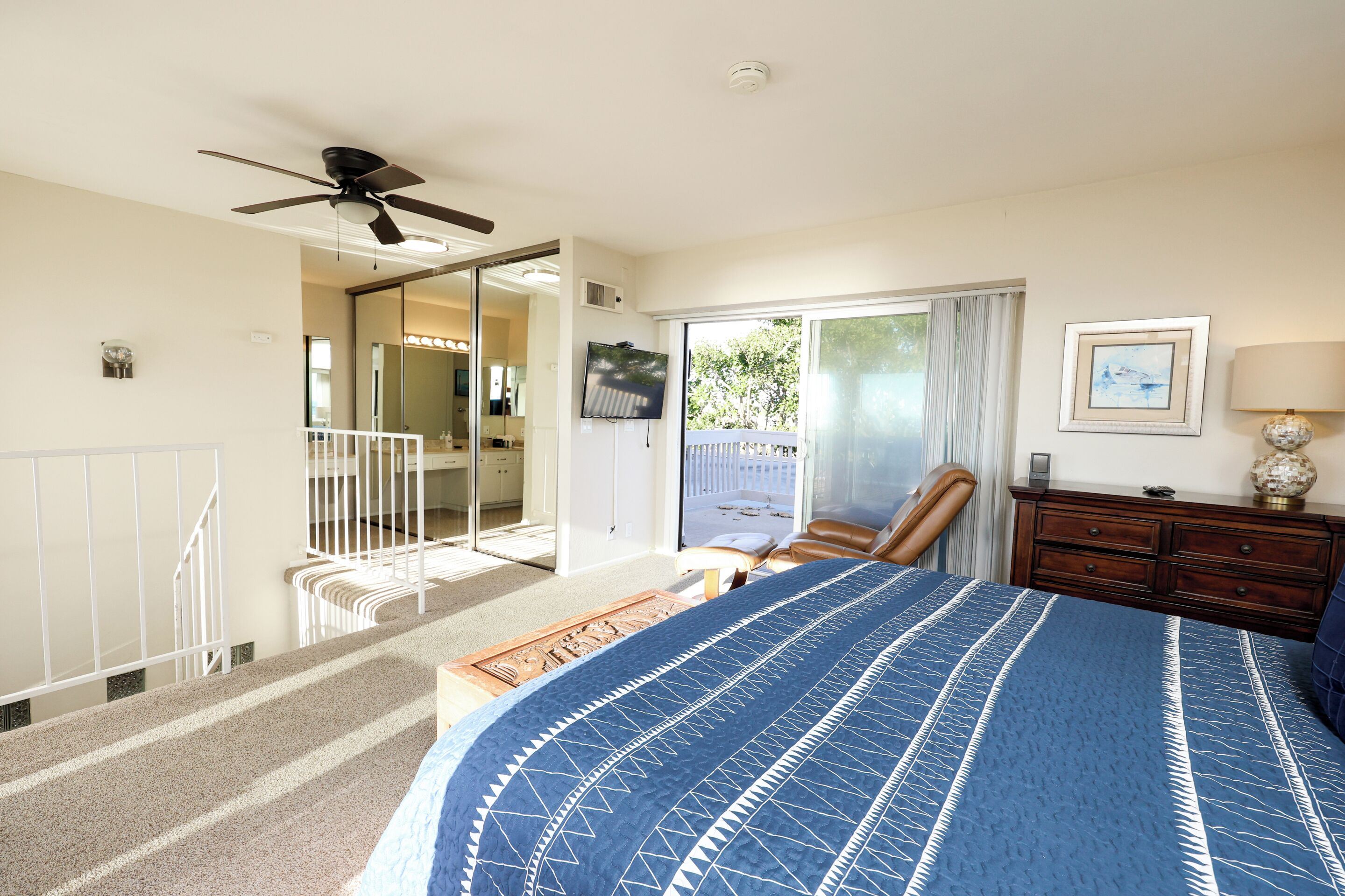 Leilighet, flere senger, adgang til basseng, havutsikt (A302) | 2 soverom, individuelt dekorert, individuelt innredet og sengetøy