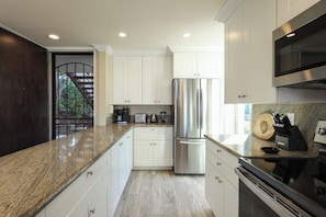Condo, Multiple Beds, Pool Access, Ocean View (G37) | Private kitchen | Coffee/tea maker - Oceanside Beach Condos (Oceanside)