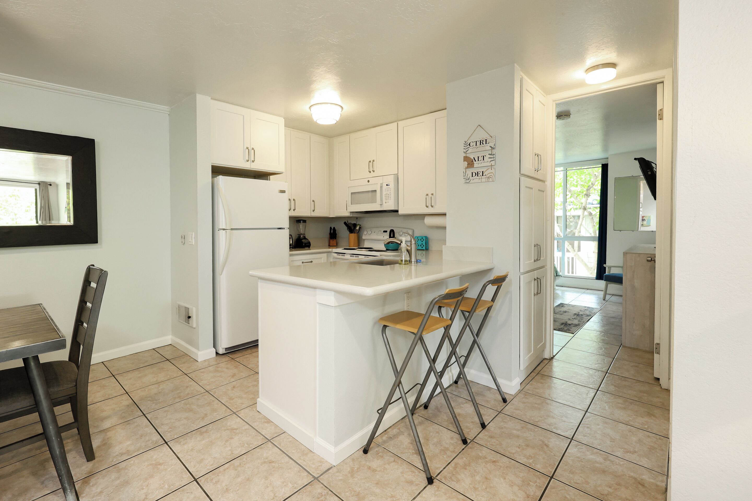 Condo, Multiple Beds, Pool Access, Garden View (G100) | Private kitchen | Coffee/tea maker