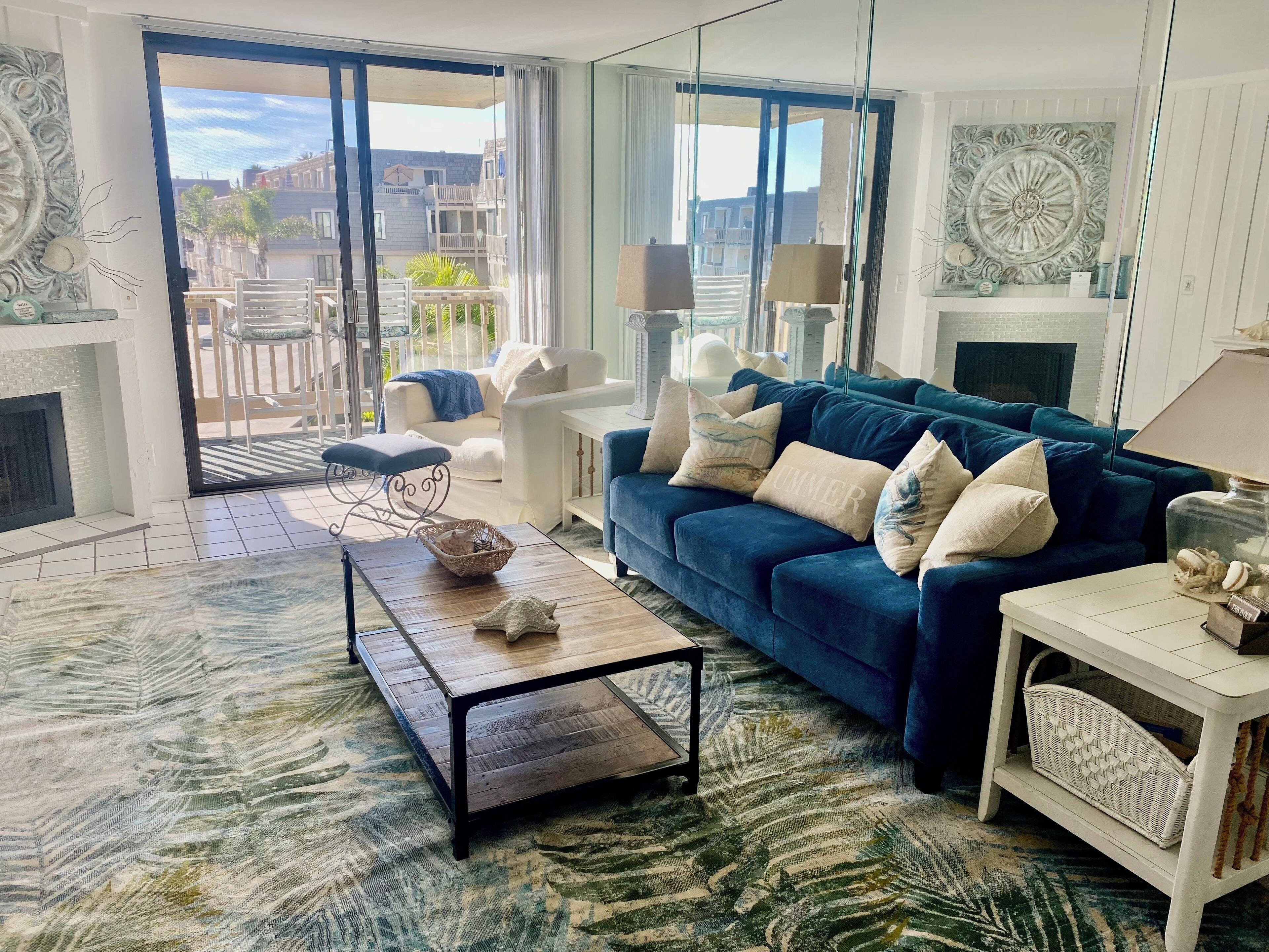 Condo, 2 giường cỡ queen, có thể sử dụng hồ bơi, quang cảnh vườn (B203) | Khu phòng khách