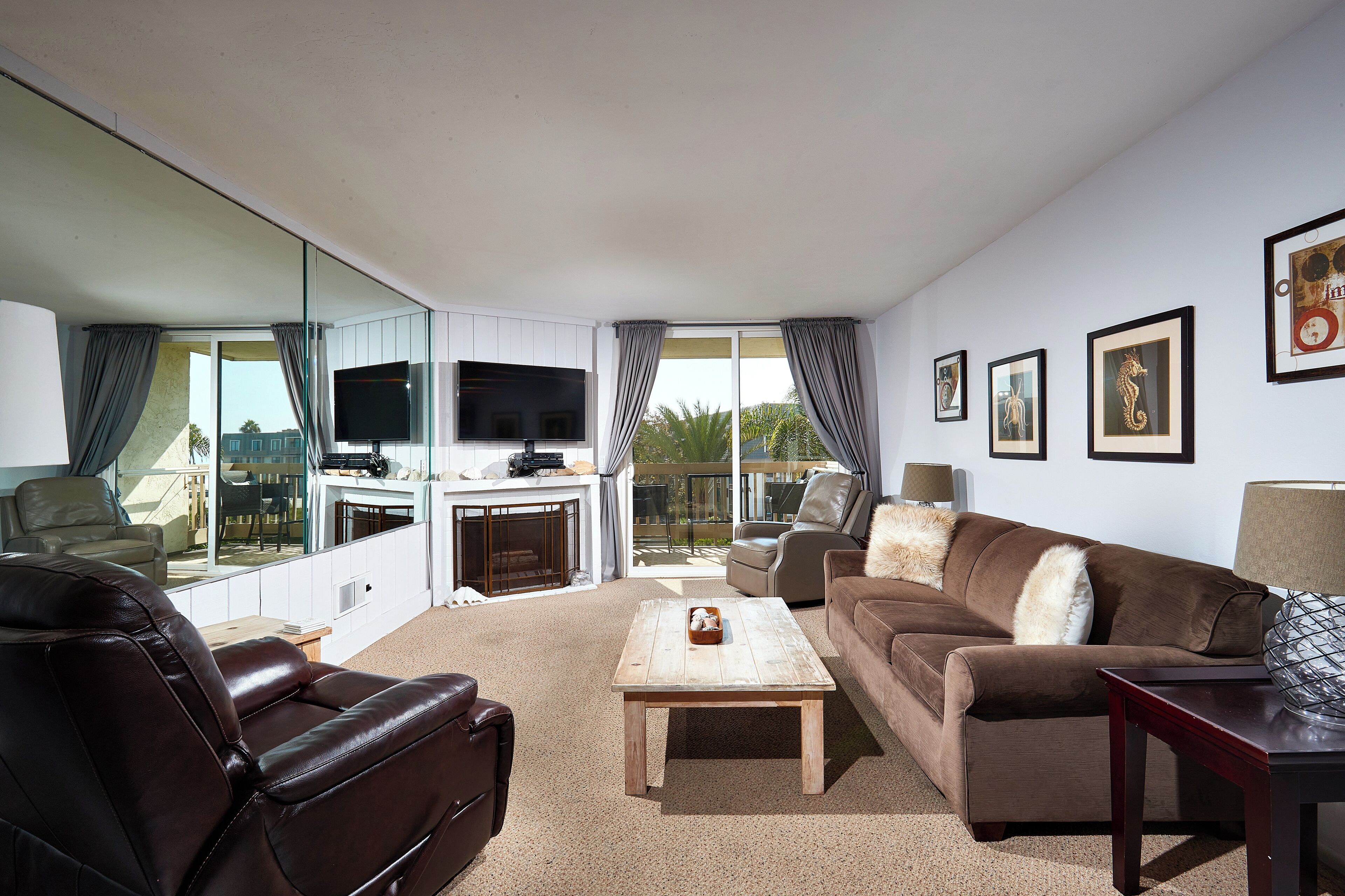 Leilighet, 1 kingsize-seng med sovesofa, adgang til basseng, hageutsikt (B226) | Oppholdsområde