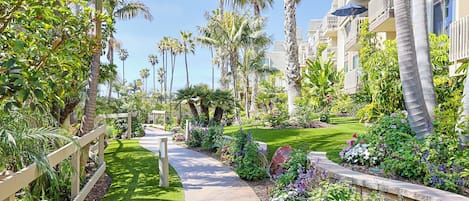 Overnattingsstedets uteområder