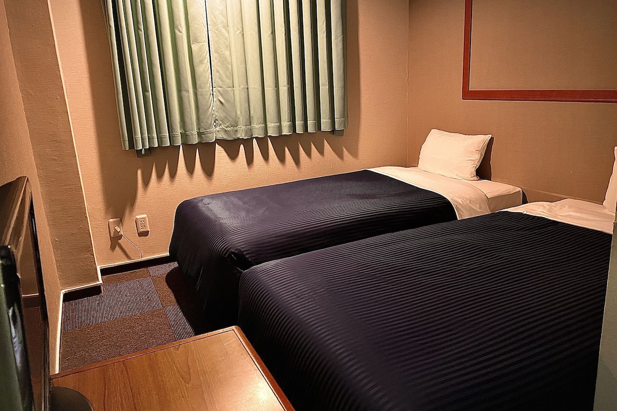economy twin room | 1 bedroom, desk, free wifi, bed sheets