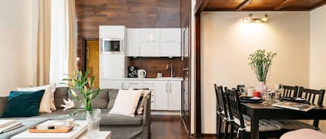 Classic-Apartment | Wohnzimmer