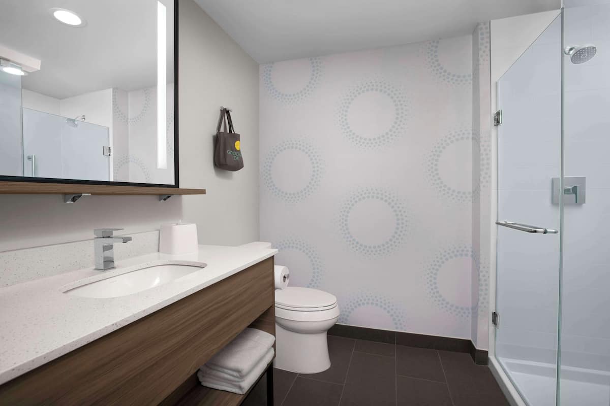 Bruser på badeværelset