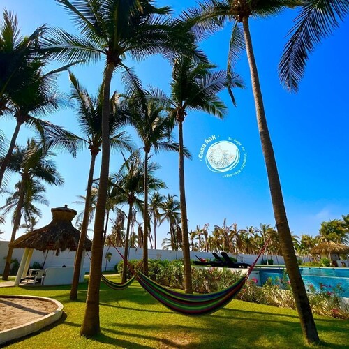 Great Time at Áak House With Pool in Front of it and Private Beach Club 5minutes