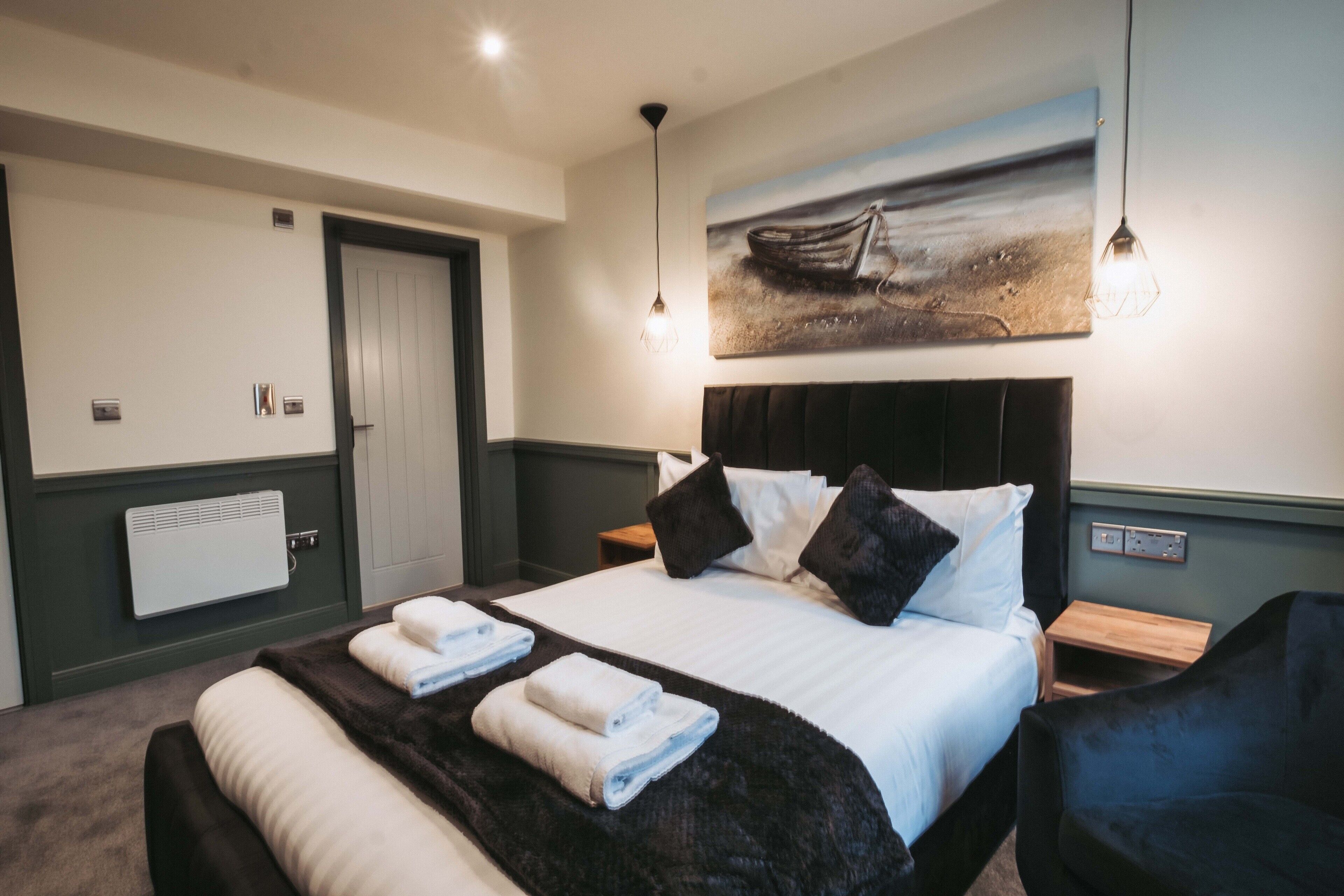 標準雙人房 | 熨斗/熨衣板、免費無線上網、床單