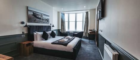 Comfort-Doppelzimmer, eigenes Bad, Meerblick
