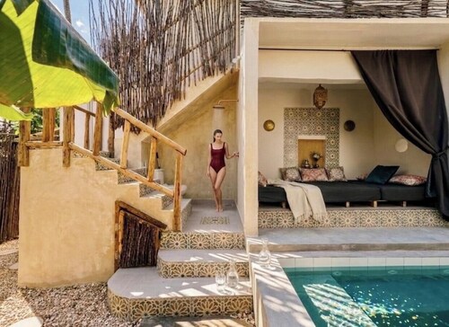 Hayam Villas Private Pool 1 min beach serviced