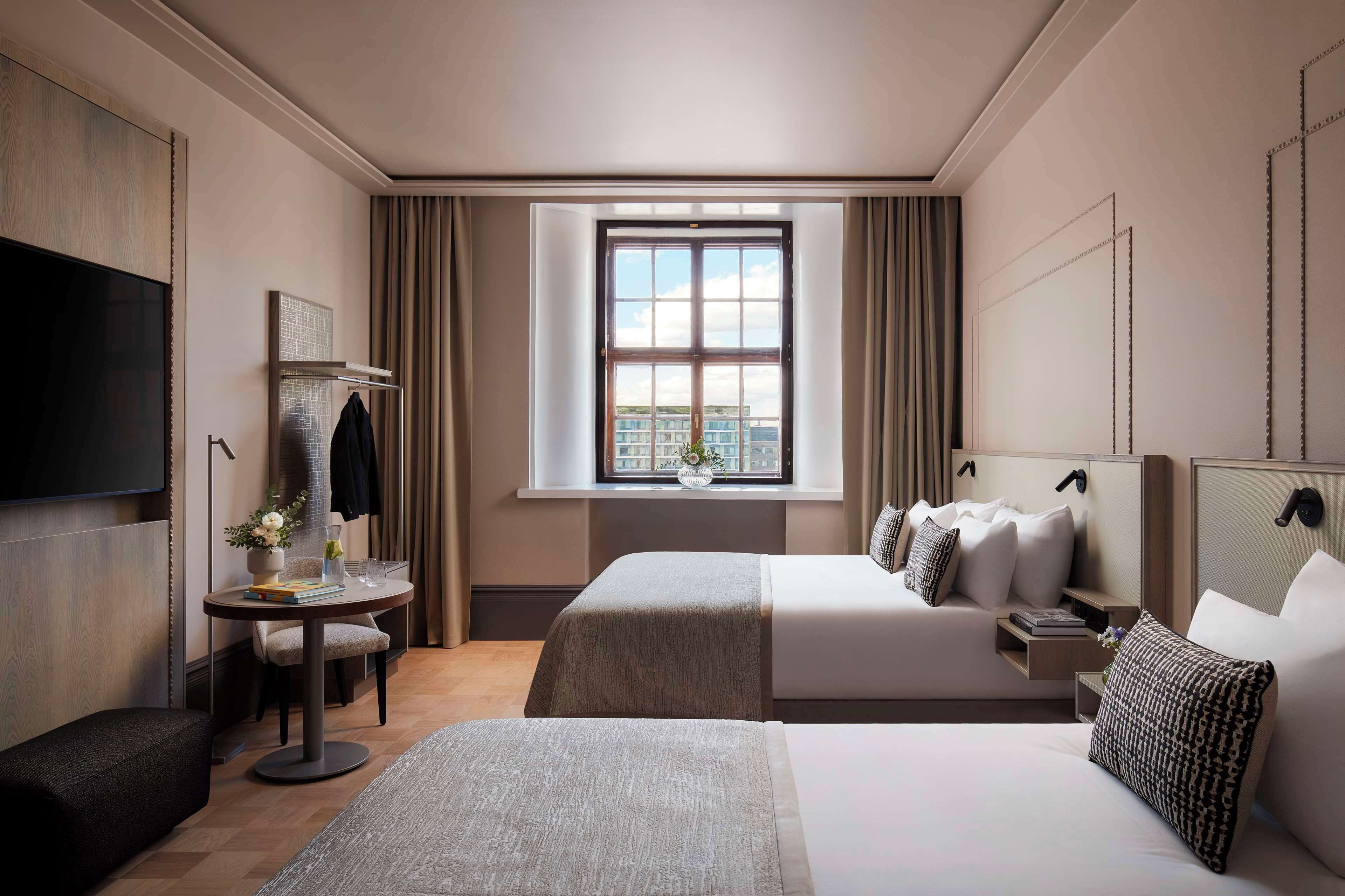 Sängtillbehör av högsta kvalitet och minibar